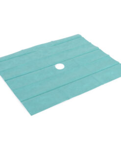 Surgical Drape for Minor Surgery. Fenestrated. 45x75cm 7 Ø cm
