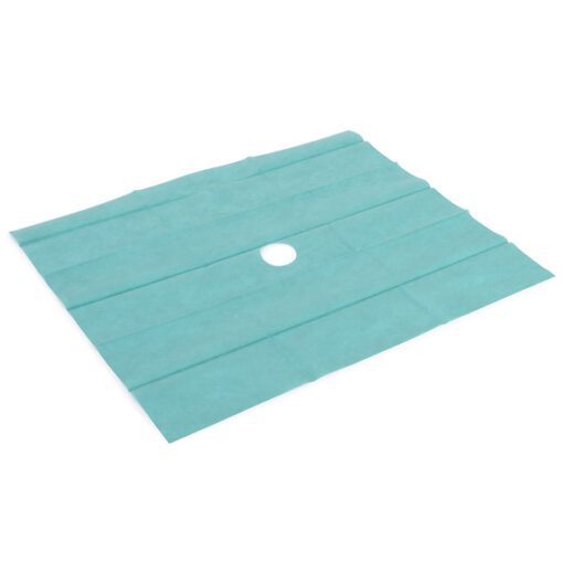 Surgical Drape for Minor Surgery. Fenestrated. 45x75cm 7 Ø cm