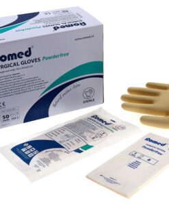 Gloves sterile latex box 50