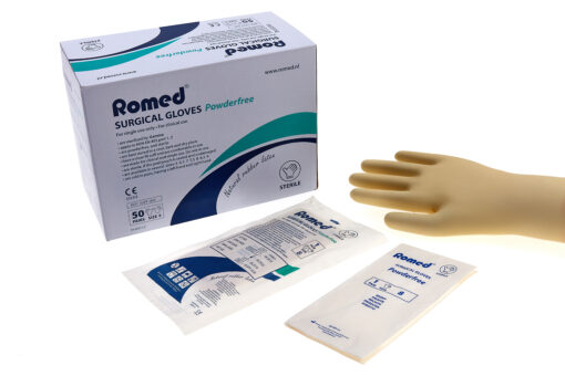 Gloves sterile latex box 50