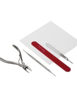 Instrapac Podiatry Basic Emery Pack Small Curved Roller Spring Nail Cutter (8427)