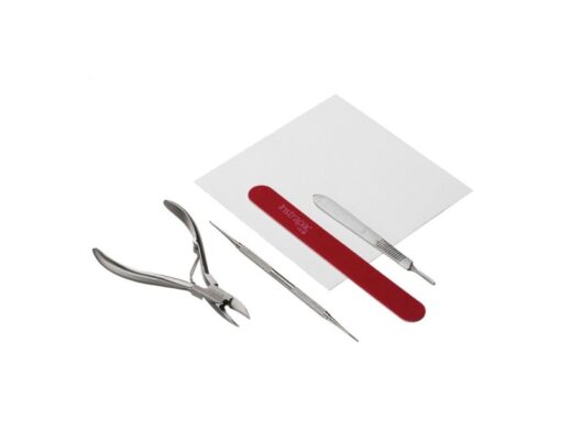 Instrapac Podiatry Basic Emery Pack Small Curved Roller Spring Nail Cutter (8427)