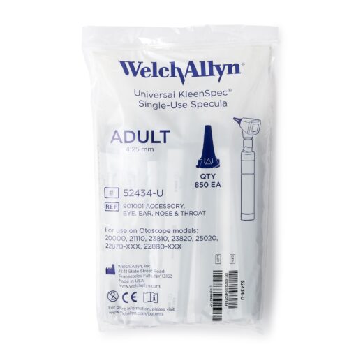 Welch Allyn Otoscope Tips KleenSpec Adult4.25mm