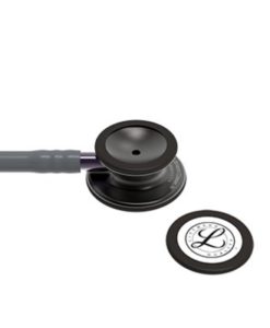 3M™ Littmann® Classic III™ Monitoring Stethoscope, 5873, Smoke Chestpiece, Gray Tube, Violet Gray Stem