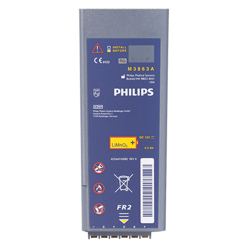 Philips Heartstart FR2+ Lithium Manganese Battery