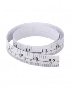 Paper measuring tapes used to measure personal circumference. Determines obseity and BMI