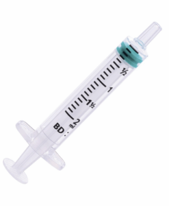 Emerald Luer Slip Syringe 2ml BD Ref 307727