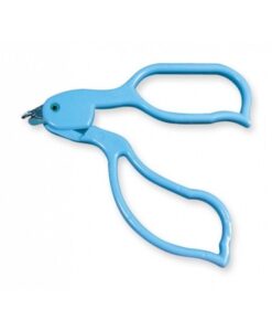 Skin Staple Remover Scissor w Plastic Handle used for the removal of staples post op