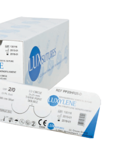 LuxSutures Luxylene Polypropylene Non Absorbable Pack 12