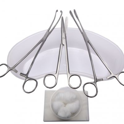 IUCD Pack with vulsellum forceps